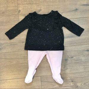Joe Fresh 👶🏻 2 piece top & bottom (3-6 months)